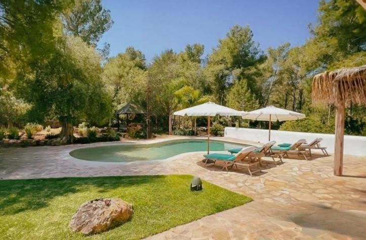 סנטה אאולריה דס ריו La Finca Agroturismo Can Bet מראה חיצוני תמונה